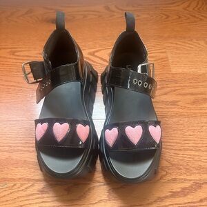 Platform sandals that are brand new!!!